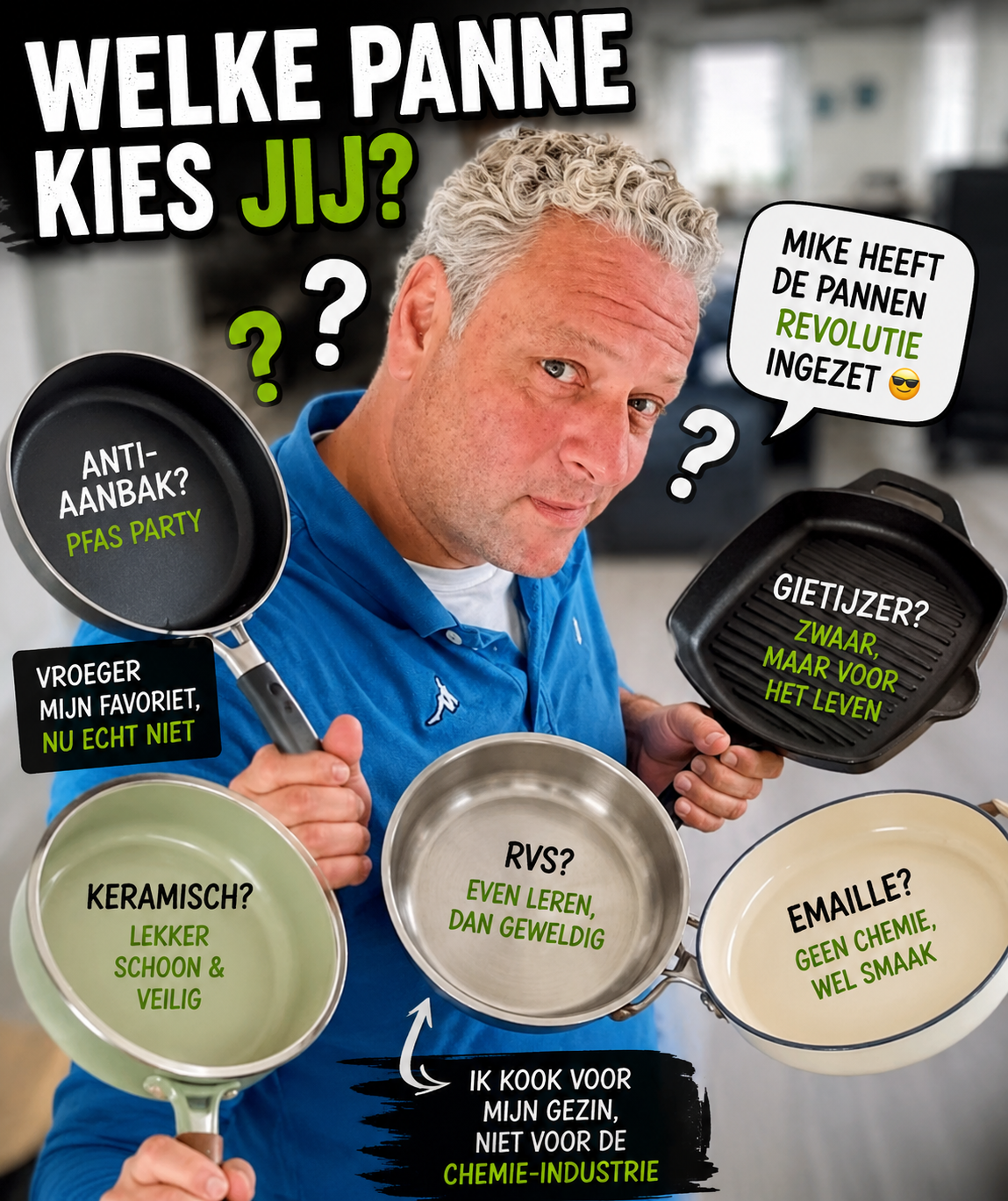 Waarom ik m’n oude pannen eruit heb gegooid (en nee, ik ben niet ineens zweverig geworden)